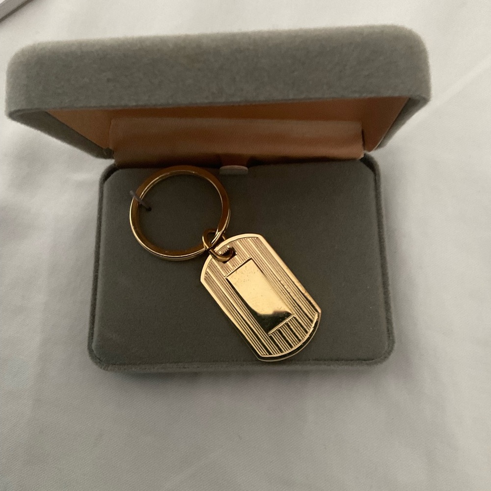 Vintage Gold plated Key Ring by Kelly Waters